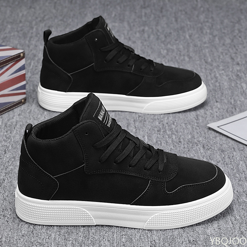 Mens Fashion Trainers - Minimalist Men's Platform Shoes Fashionable Versatile