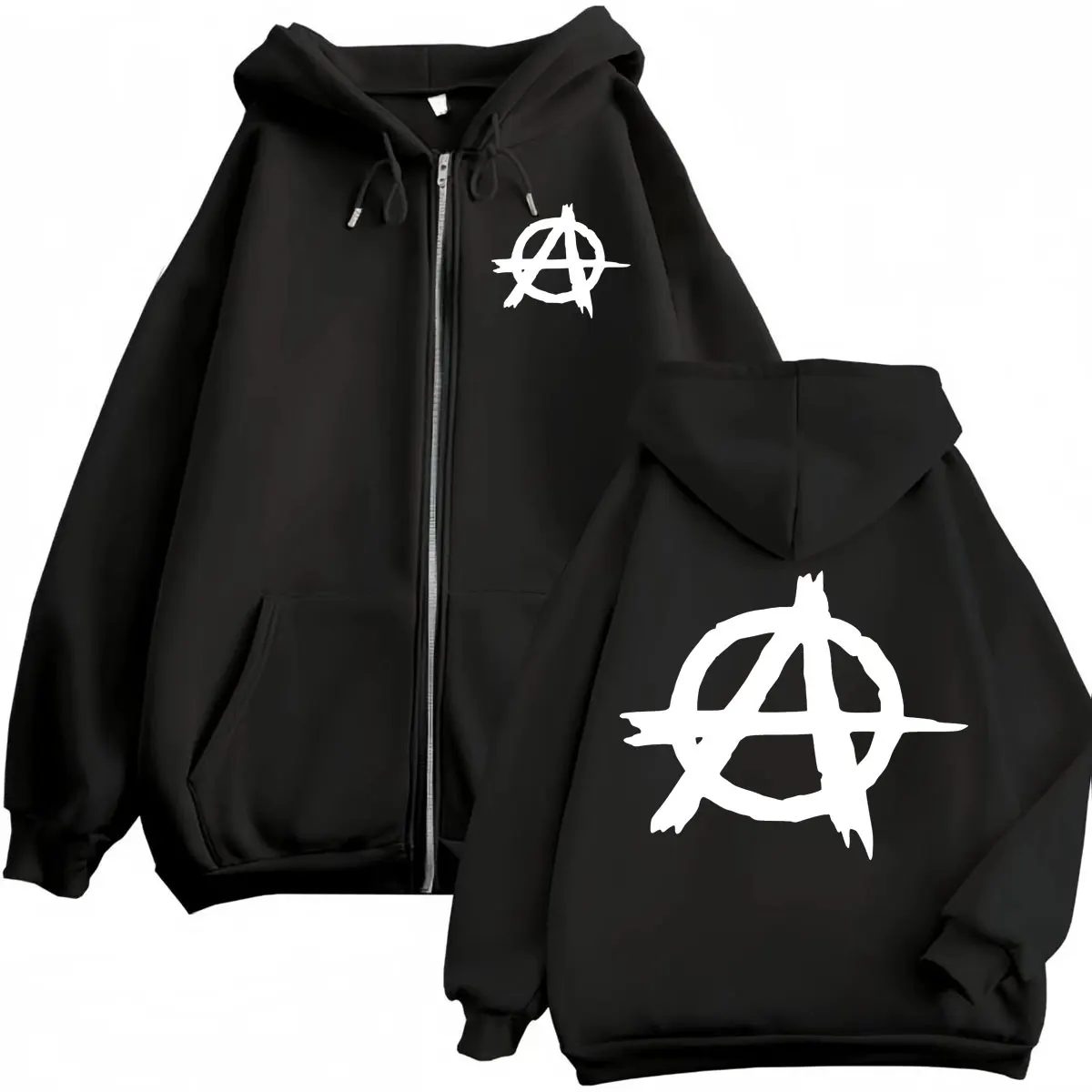 TV Series Sons of Anarchy Logo - Mens Fashion Zip Up Hoodies 评论和价格