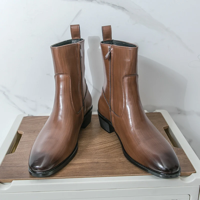 Classic Comfy Ankle Boots Bota - Men'S Fashion News 评论和价格