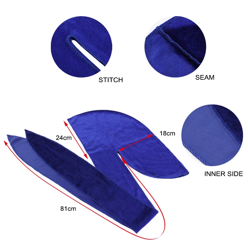 kkjoy Unisex Velvet Durags Ban - Men'S Fashion With Hat 评论和价格
