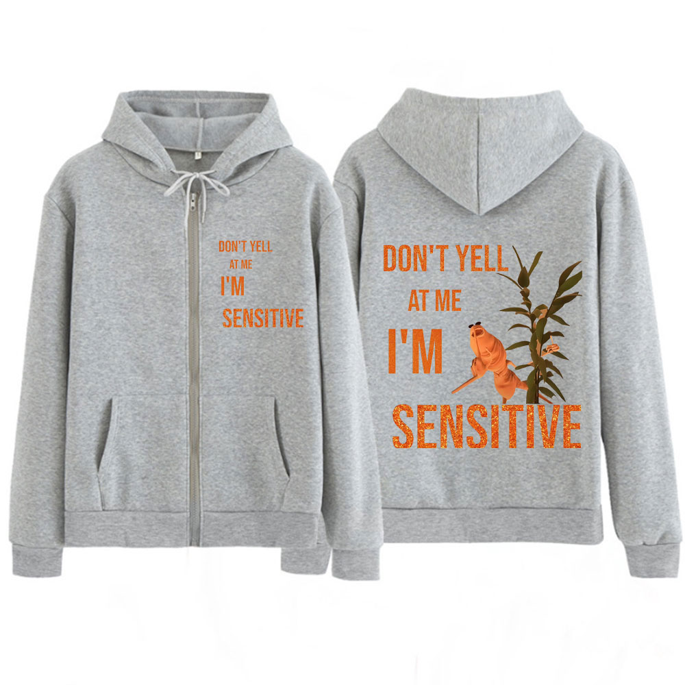 Marcus The Worm Don’t Yell At  - Mens Fashion Zip Up Hoodies 评论和价格