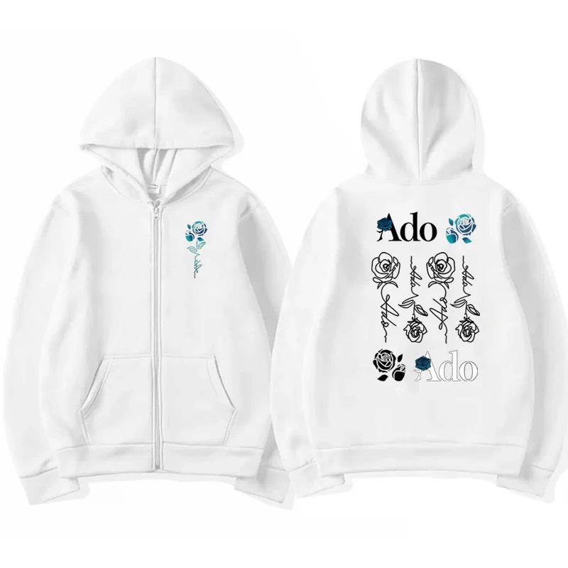 2026 Ado Graphic Printed Zippe - Mens Fashion Zip Up Hoodies 评论和价格