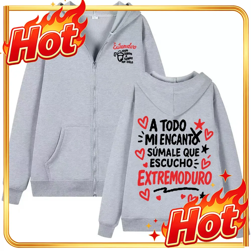 Rock Band Extremoduro Album Zi - Mens Fashion Zip Up Hoodies 评论和价格