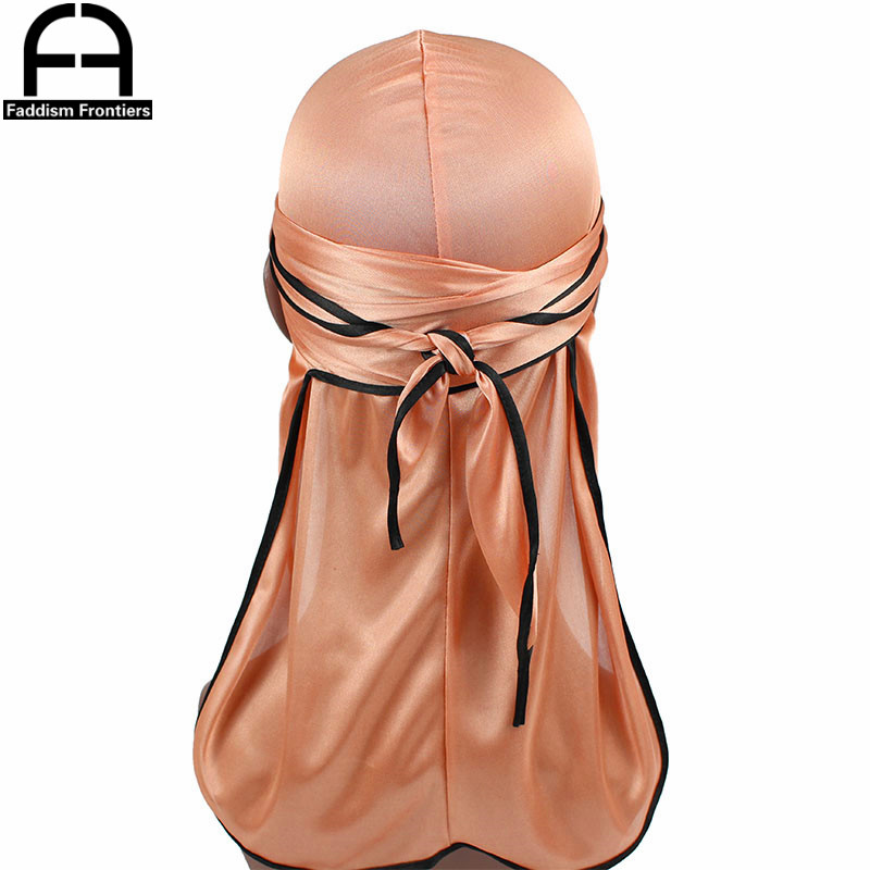 New Fashion Men's Satin Durags - Men'S Fashion With Hat 评论和价格