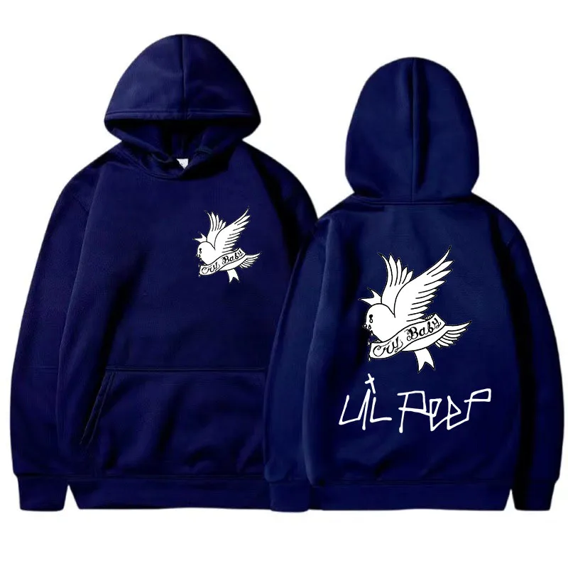New Autunm Men Lil Peep Printe - Mens Fashion Clothes 评论和价格