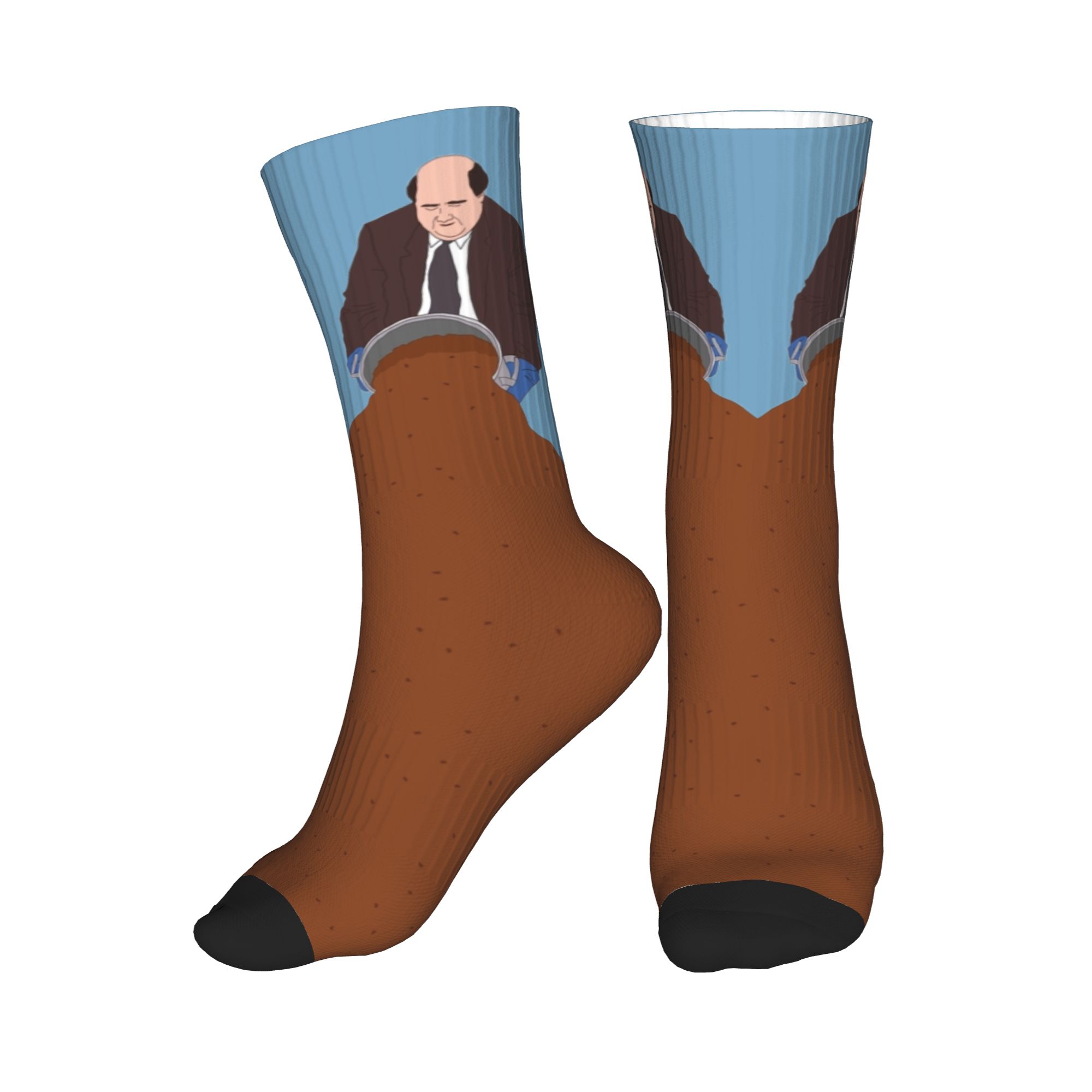 TV Show The Office Kevin's Fam - Socks Ankle Men 评论和价格