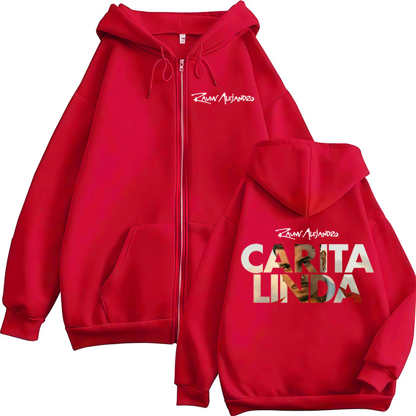 Rauw Alejandro Carita Linda 20 - Mens Fashion Zip Up Hoodies 评论和价格