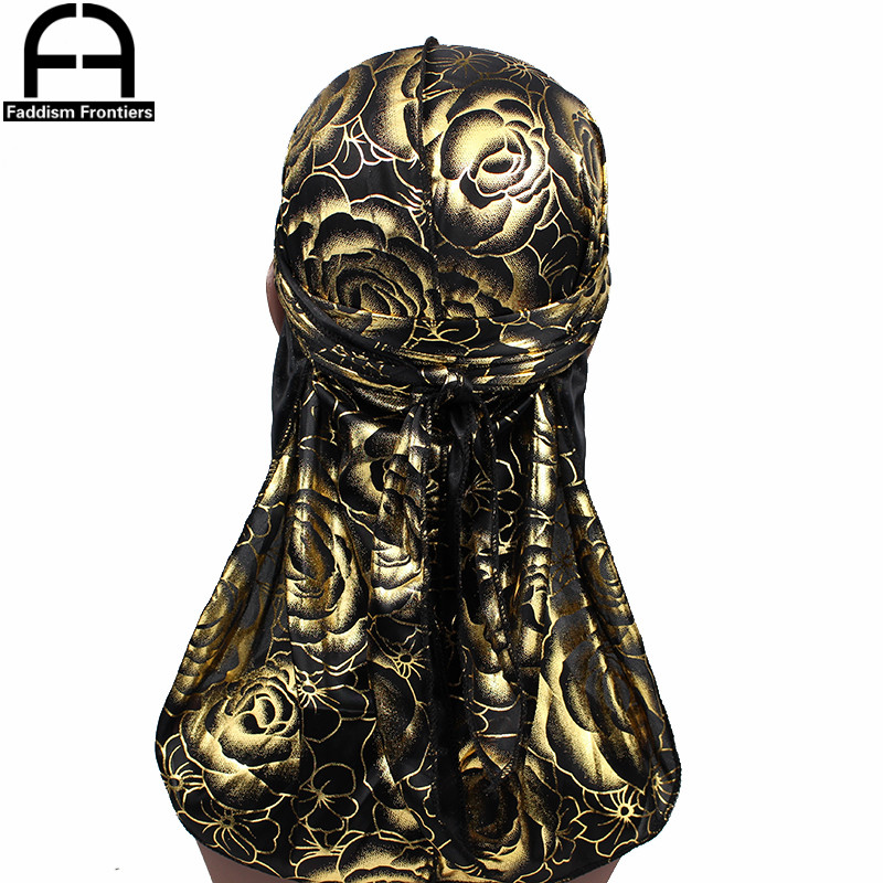 Custom Men's Print Silky Durag - Men'S Fashion With Hat 评论和价格