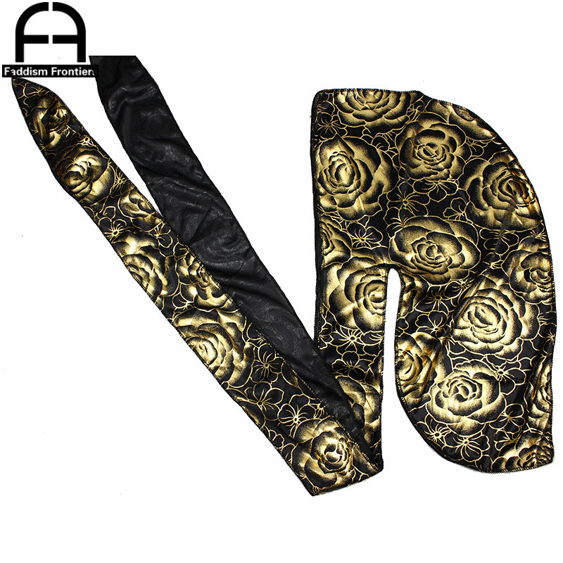 Custom Men's Print Silky Durag - Men'S Fashion With Hat 评论和价格