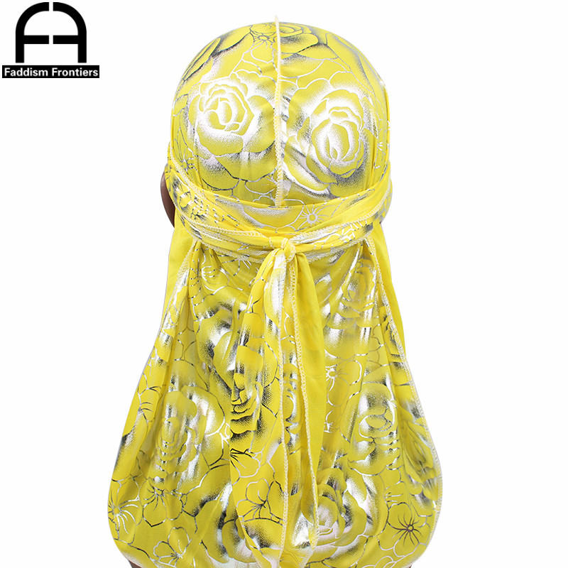 Custom Men's Print Silky Durag - Men'S Fashion With Hat 评论和价格